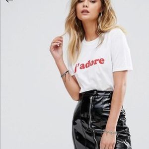 J’adore graphic tee shirt